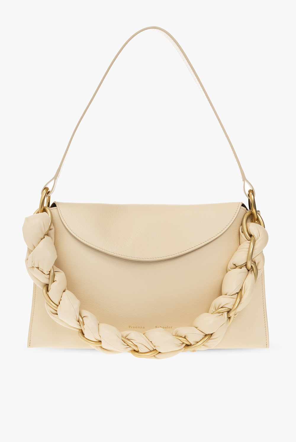 Proenza Schouler cut out top Cream Braid shoulder bag Proenza